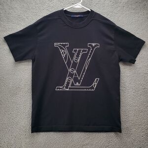 Louis Vuitton LV x NBA T Shirt Logo Mens Medium Black